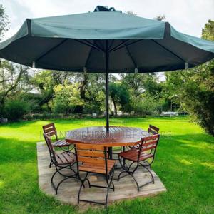 Garden Umbrella 6 Seater Wooden Chic Garden Umbrella Ready Made/Gazebo - main view
