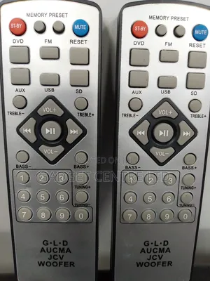 Gld/Aucma/Jcv/Woofer Remote Brand New