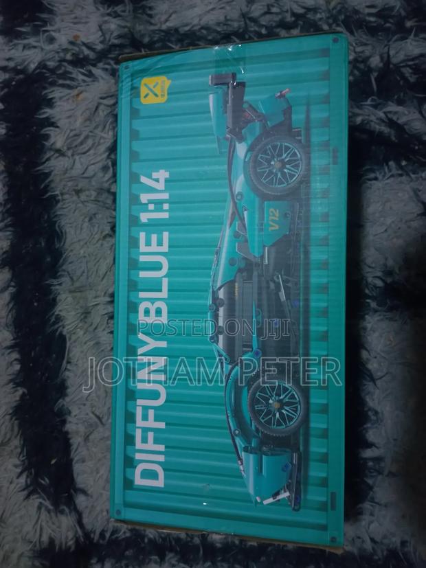 V12 Block Racing 1:14 Diy Building Blocks Sets - thumbnail 5