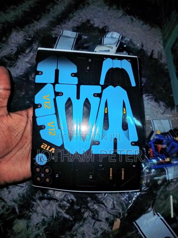 V12 Block Racing 1:14 Diy Building Blocks Sets - thumbnail 11