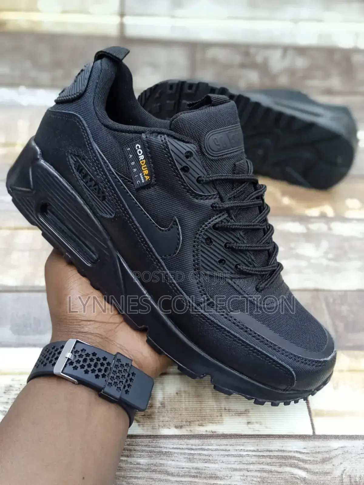 Airmax 90 Tripple Black ,Airmax Sizes 36-43