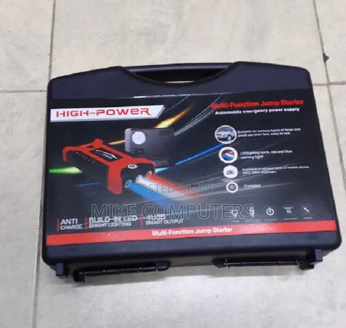 Vehicle Portable Digital Car Jump Starter Kit
