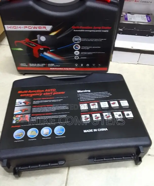Light Charging Air Compressor Portable Jump Starter