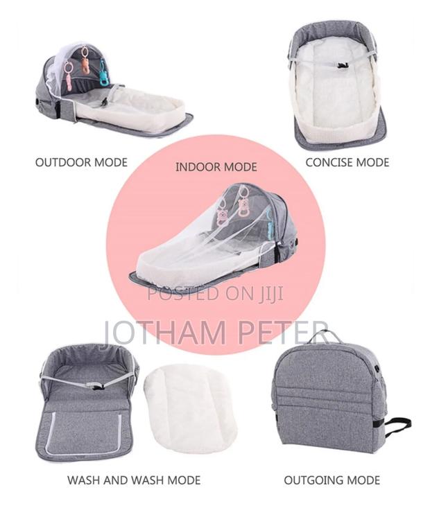 Portable Baby Bed Bag With Mosquito Net - thumbnail 5