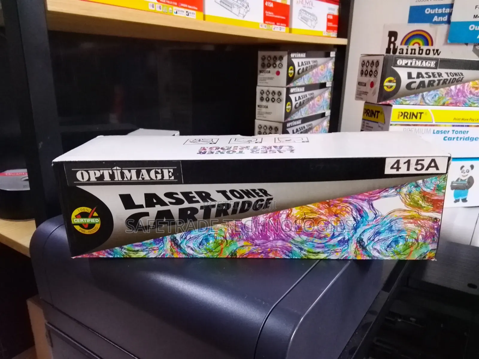 Compact Hp 415a (W2031a) Yellow Toner Cartridge