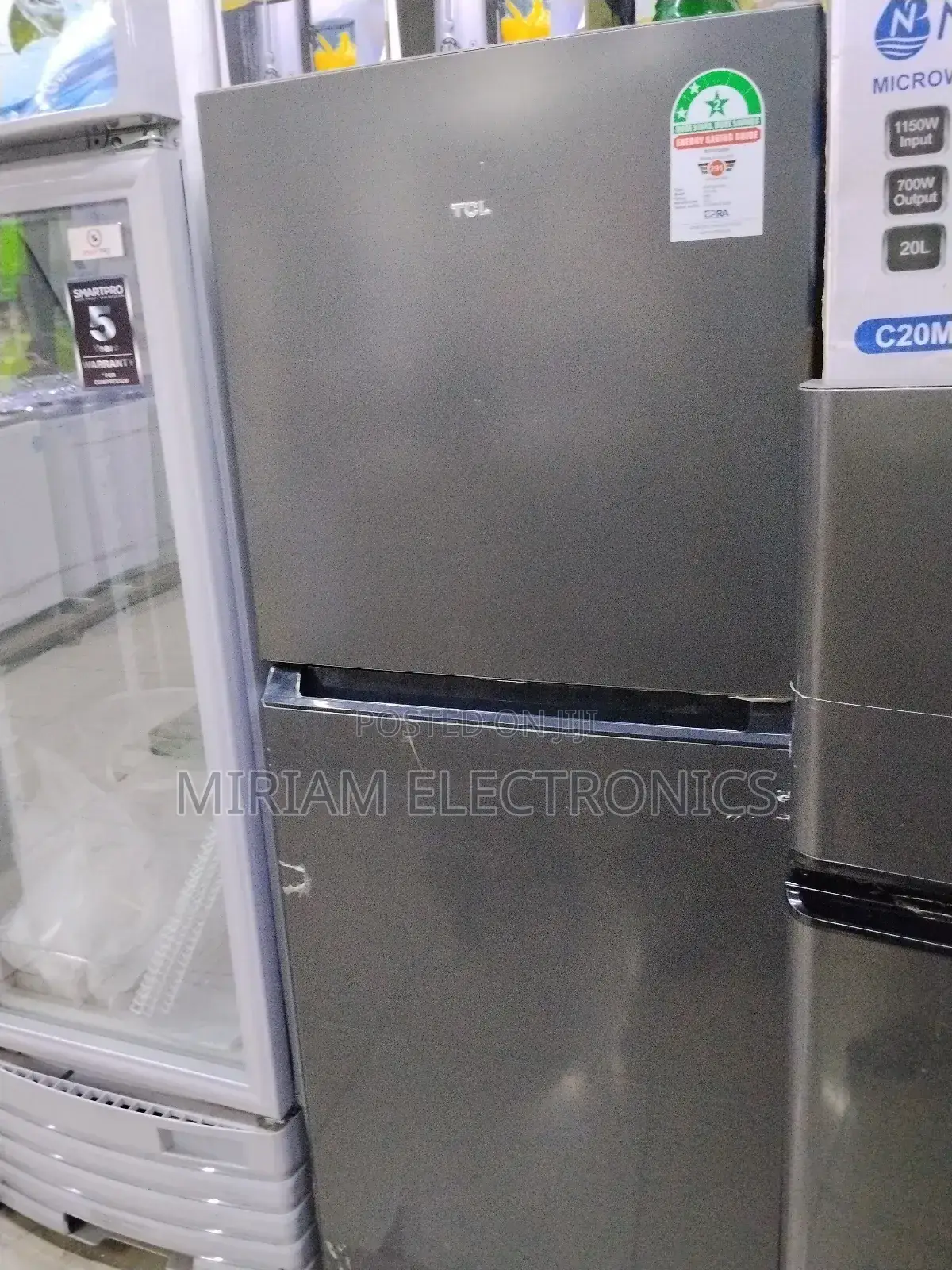 TCL F153tm 153l Double Door Fridge