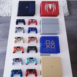 Gradee1ps4 With Games Collection of Pads.