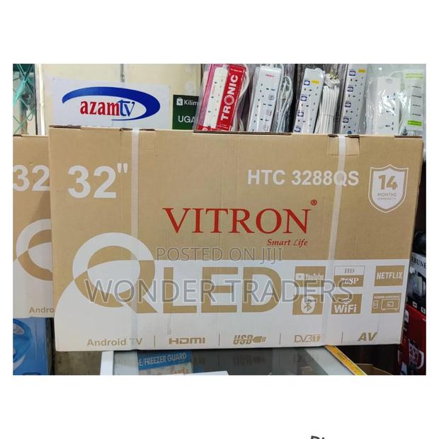 *Vitron 32" Qled Smart Android Frameless With Bluetooth . - thumbnail 2