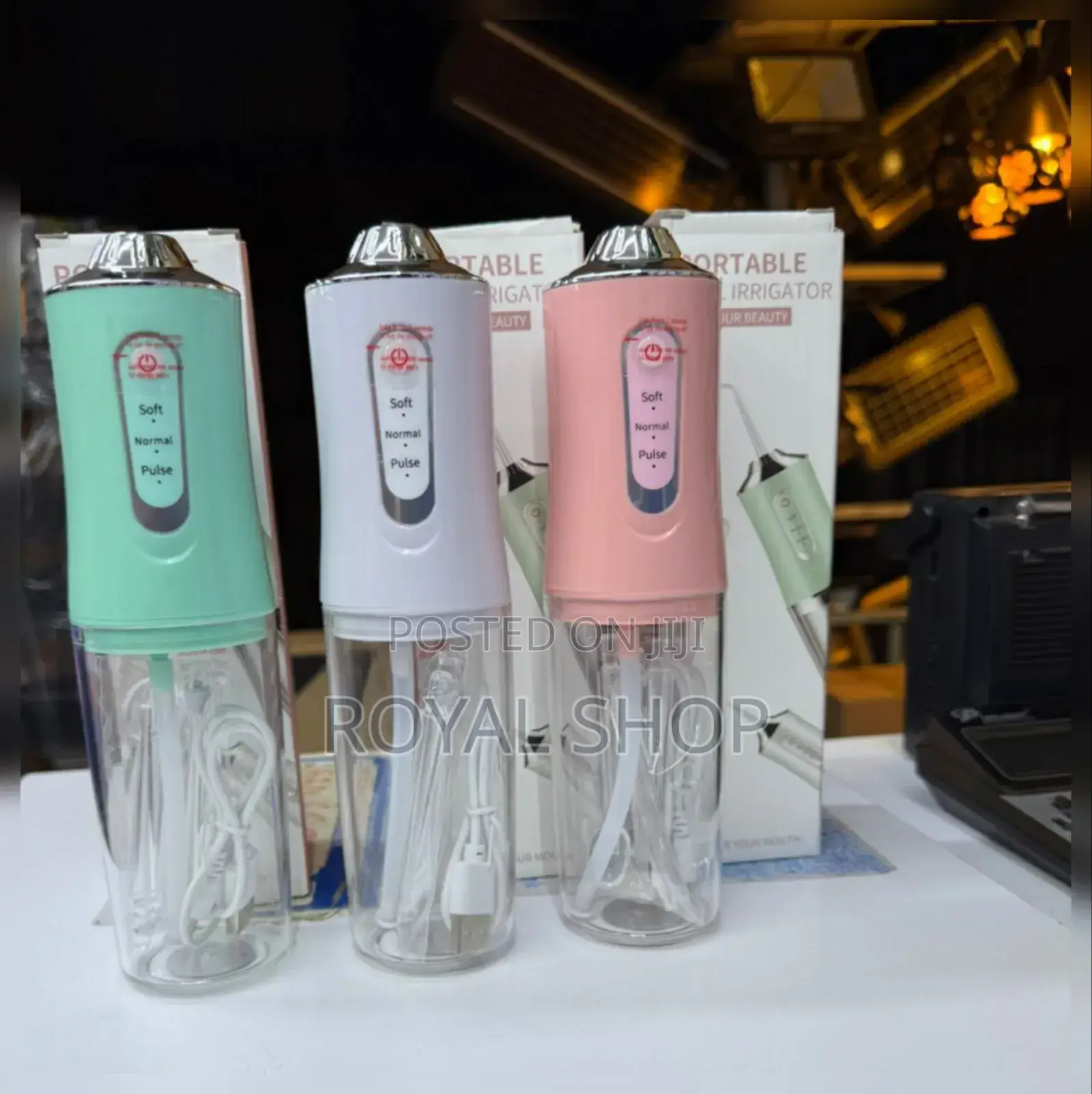 Electric Toothbrush 4 Nozzle
