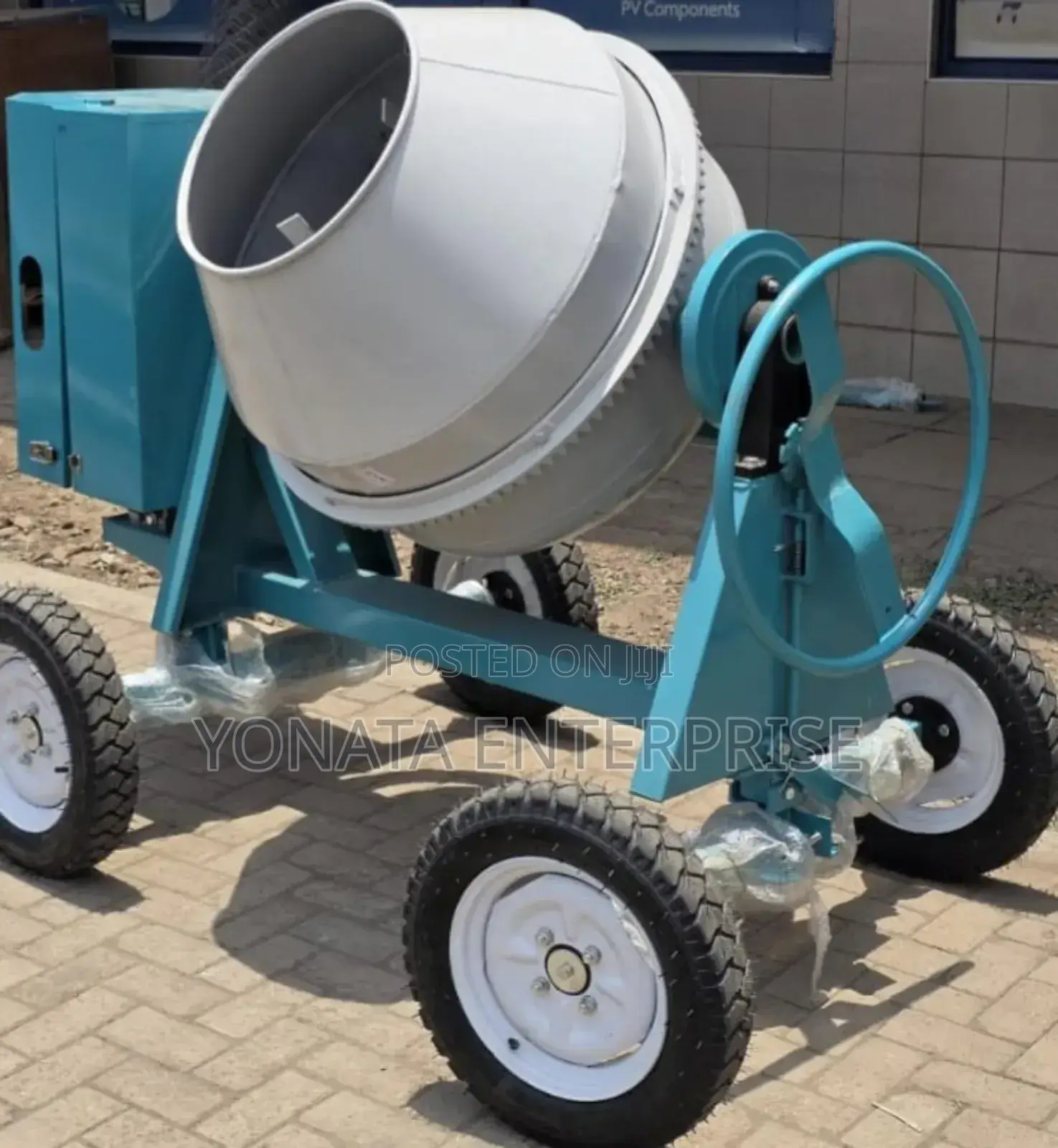 Aico Japan Concrete Mixer 409ltrs 7hp Diesel Engine