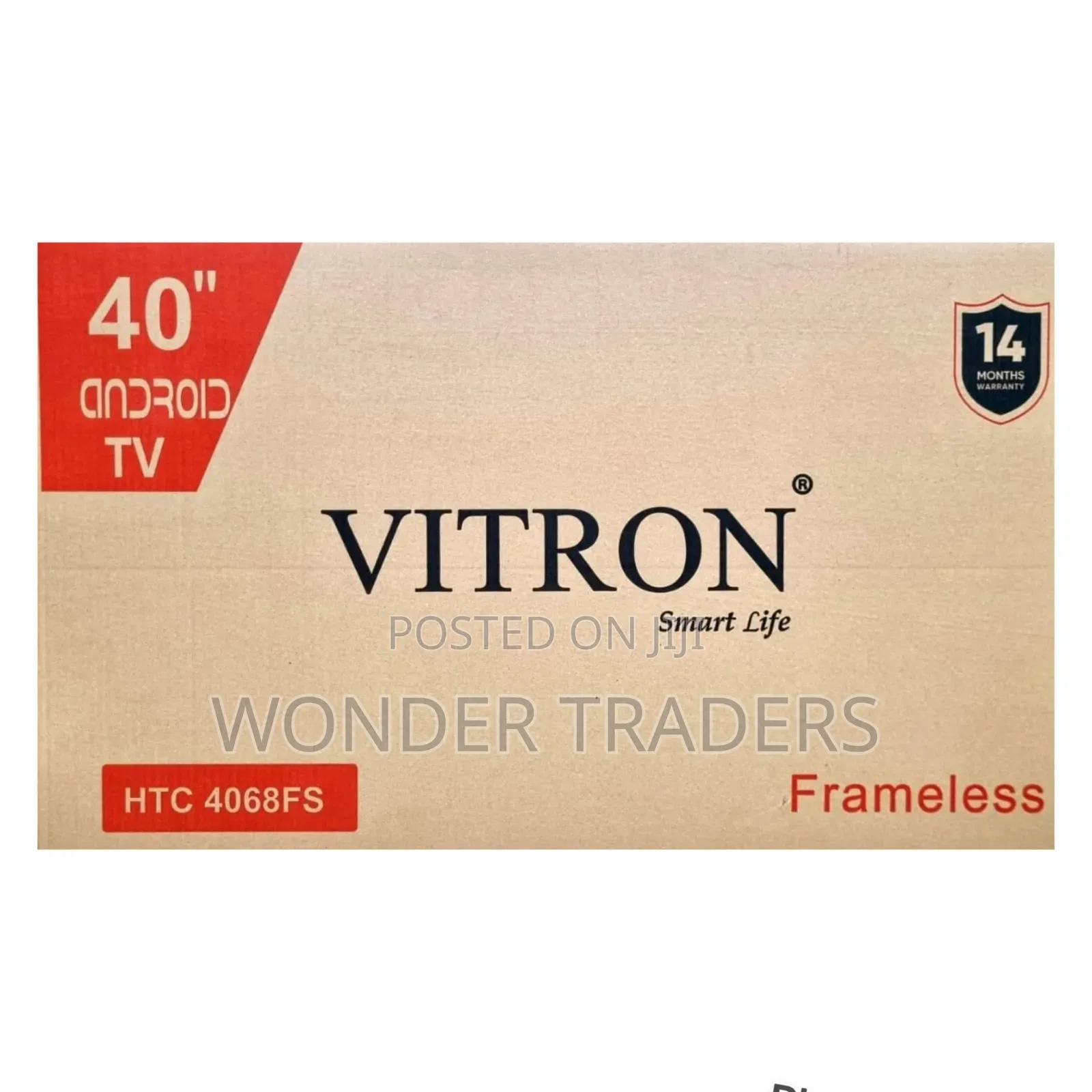 *Vitron 40" Smart Android Tv *