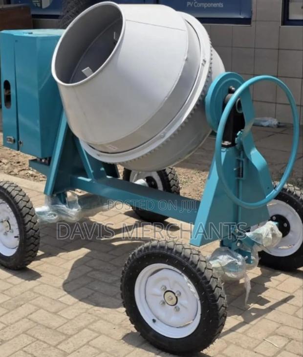 Concrete Mixer 400 Litres Diesel Engine 7hp