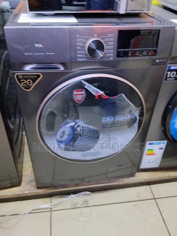 TCL 10kg Front Load Wash and Spin Washing Machine - thumbnail 3
