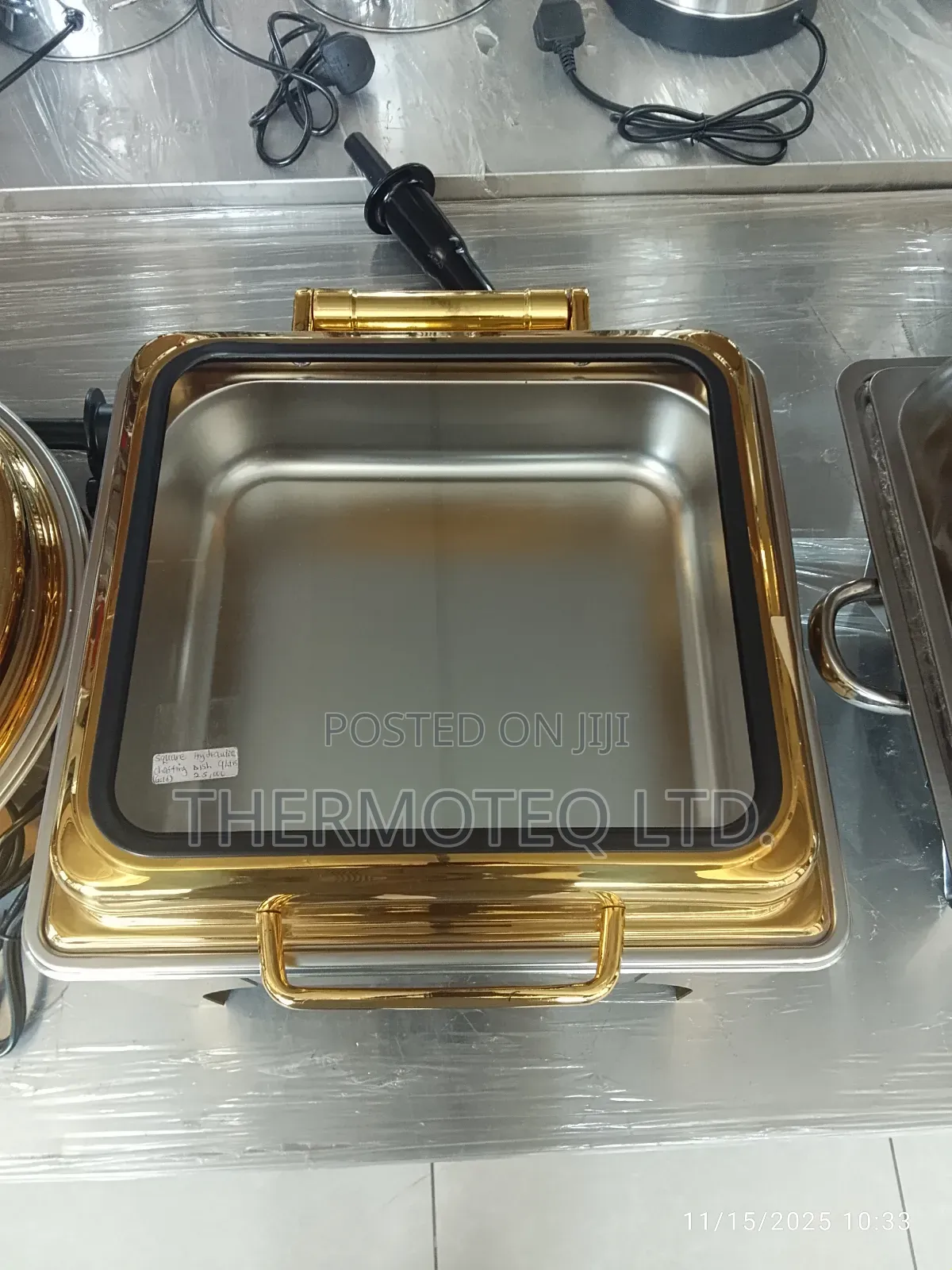 Square Hydraulic Chaffing Dish