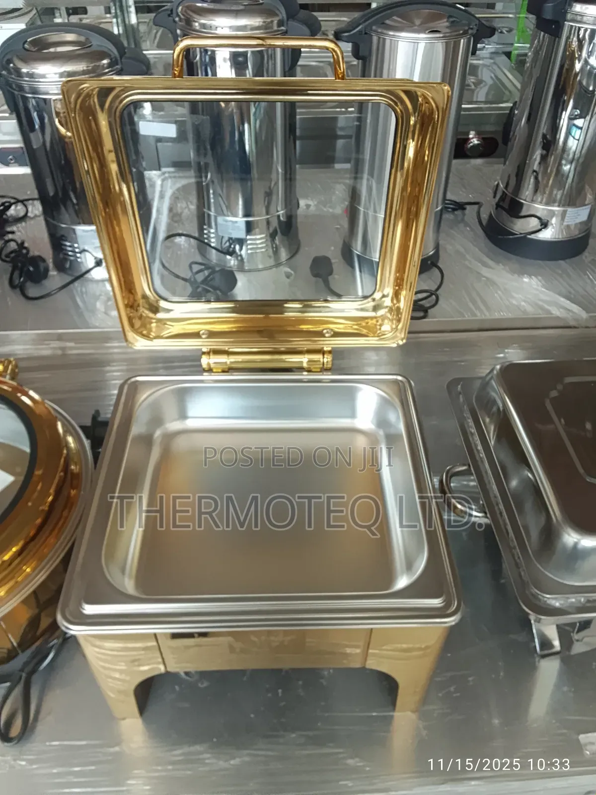Square Hydraulic Chaffing Dish