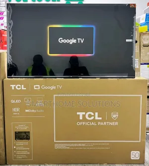 Tcl 50-inch Qled Google Tv, Youtube, Netflix,Free Channels