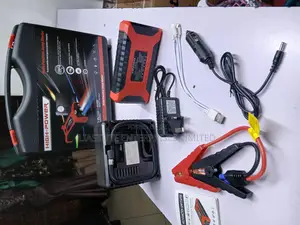 High-Power 99800mah Car Jump Starter – With Air Compressor
