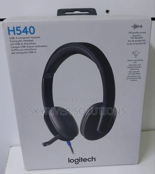 Logitech H540 Wired Headset - main view