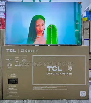 Tcl 50inch Qled, Tcl 50inches Smart Qled Frameless Tv