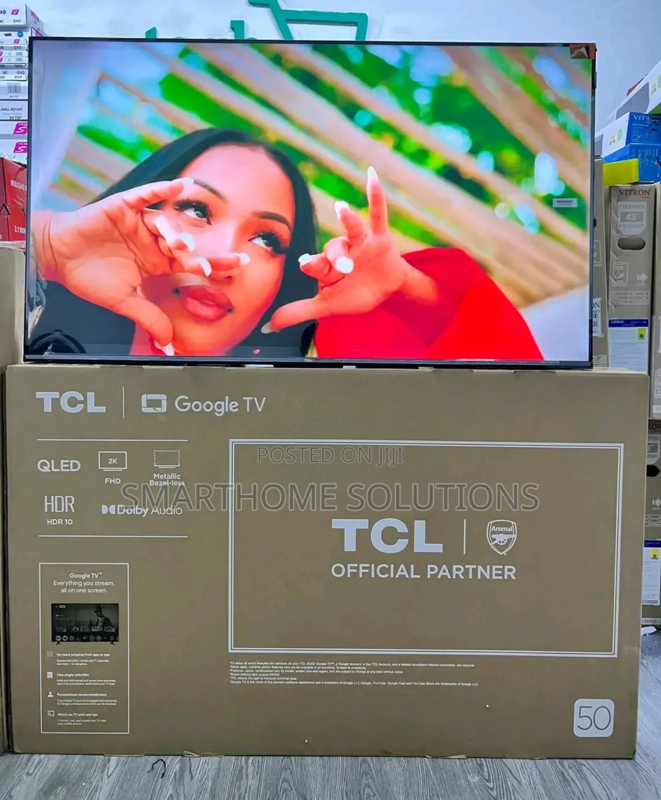 Tcl 50inch Qled Smart Android Television