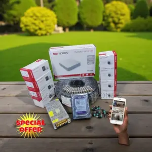 Complete Hikvision 8 Camera CCTV System With Weather-Resistant Housing