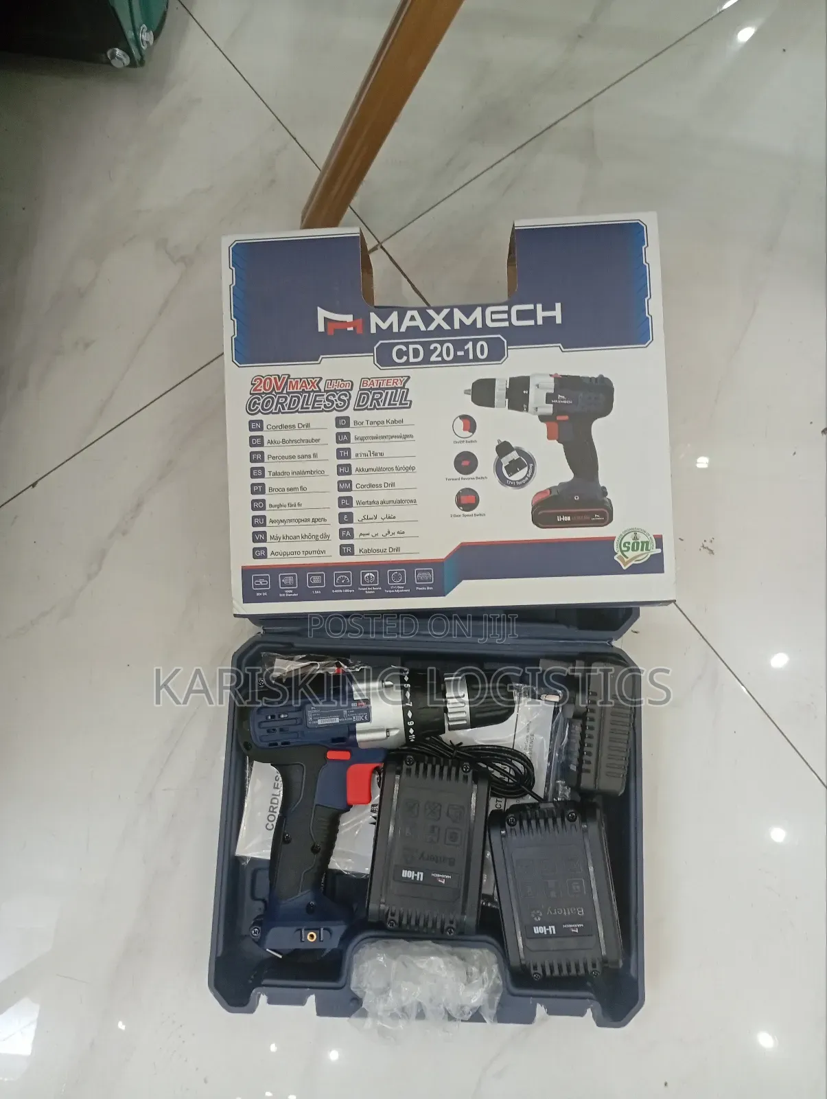 Maxmech Cordless Drill 20v
