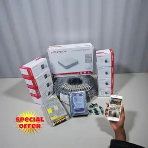 Hikvision 8 Cameras Security Kit With High Storage Capacity