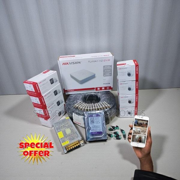 Hikvision 8 Cameras Security Kit With High Storage Capacity