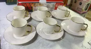 12 Pcsceramic Cup and Soucer 230ml