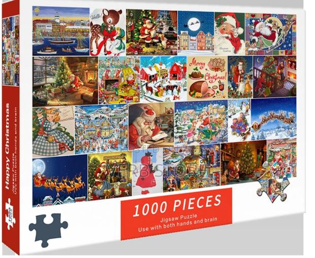 1000 Pcs Christmas Themed Jigsaw Puzzle - thumbnail 3