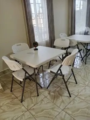 Foldable Square Dining Table/Chair