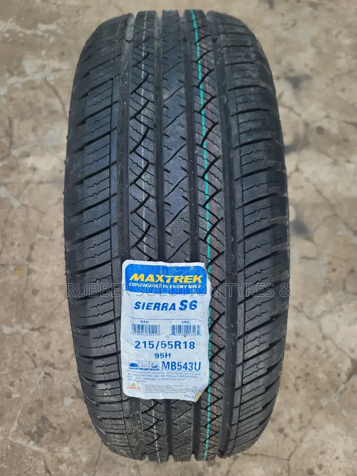 215/55r18 Maxtrek Tires [Sierra S6 ]