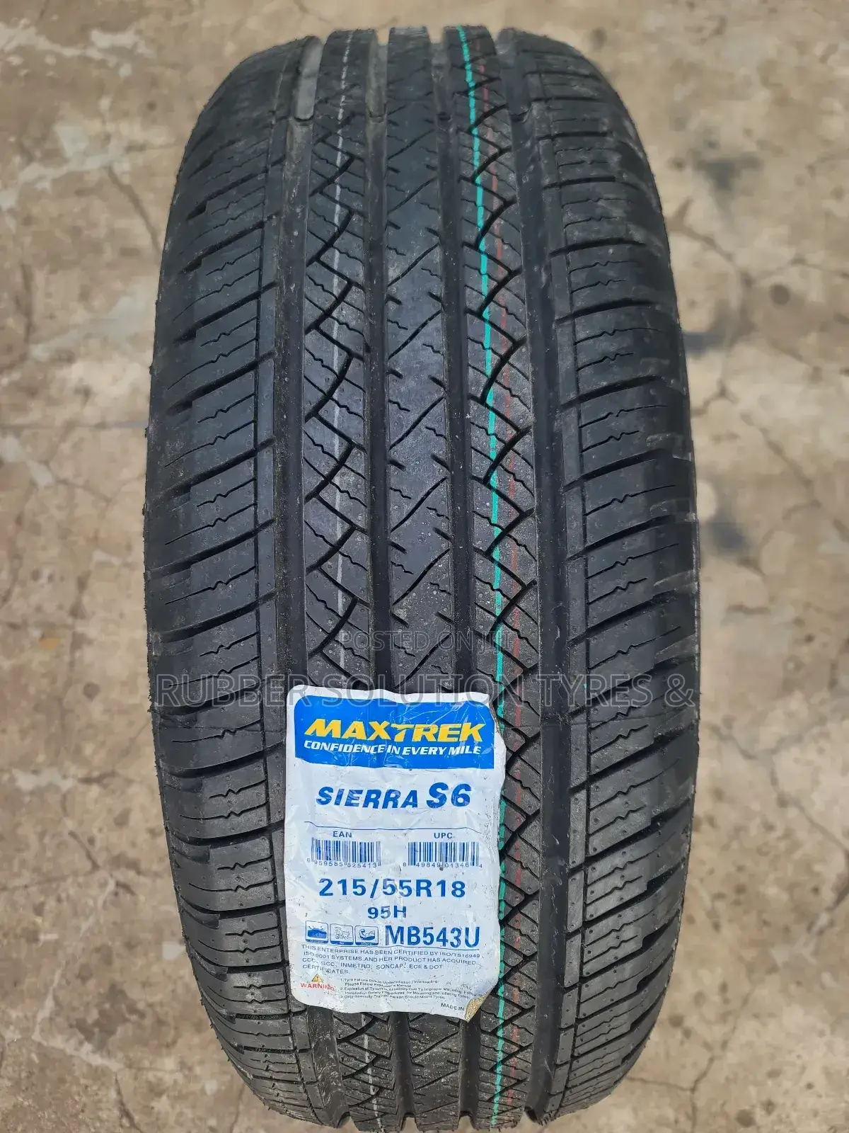 215/55r18 Maxtrek Tires [Sierra S6 ]
