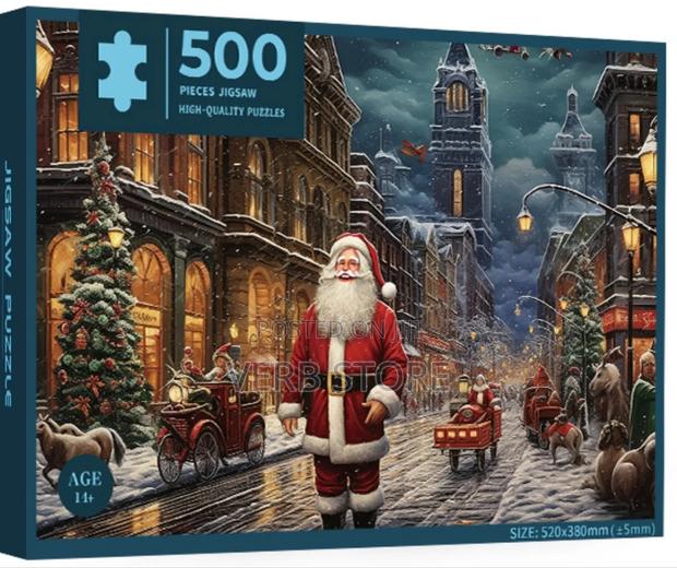 500 PCS Christmas Themed Jigsaw Puzzles - thumbnail 3