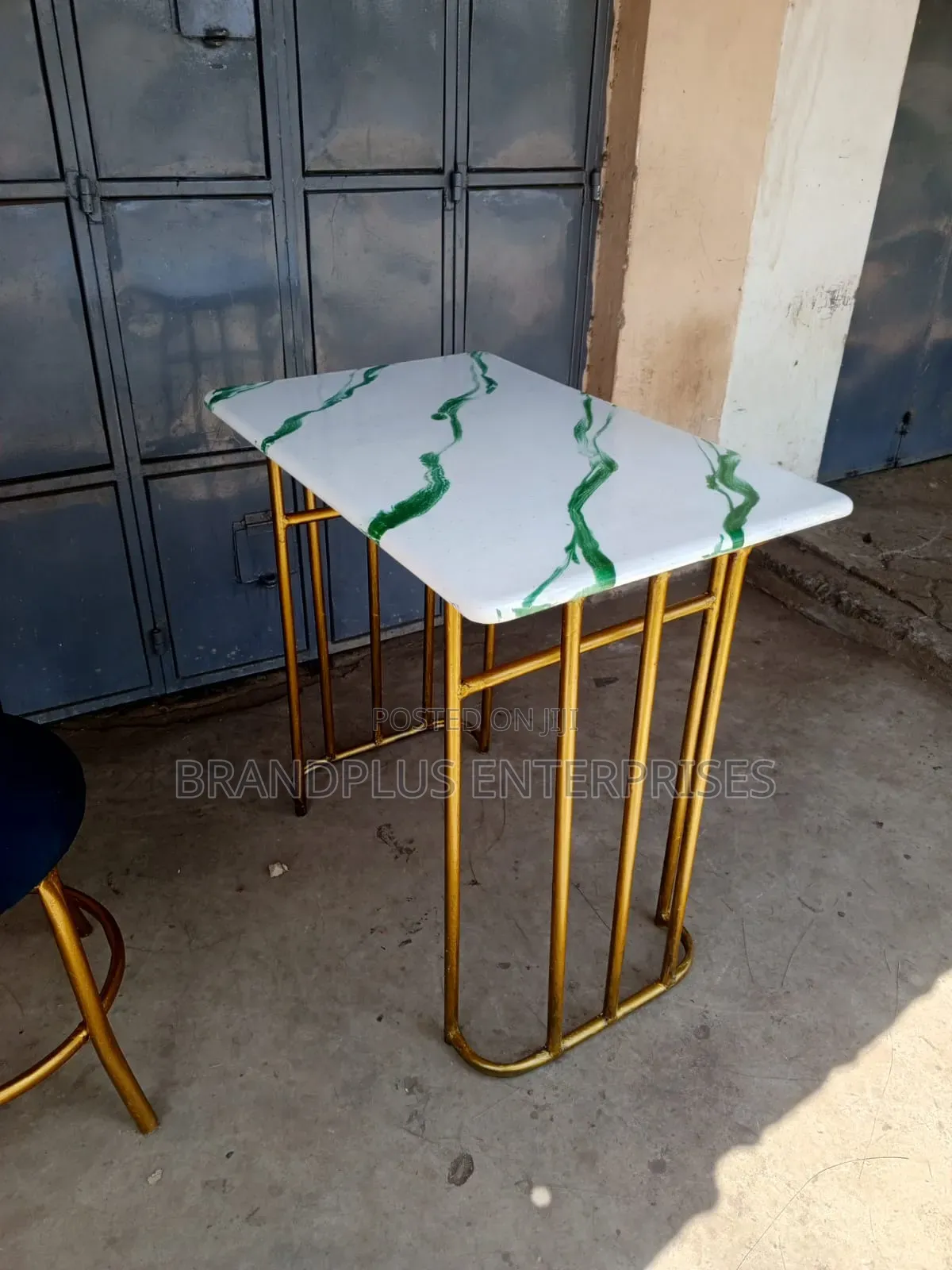 Marble Top Manicure Table