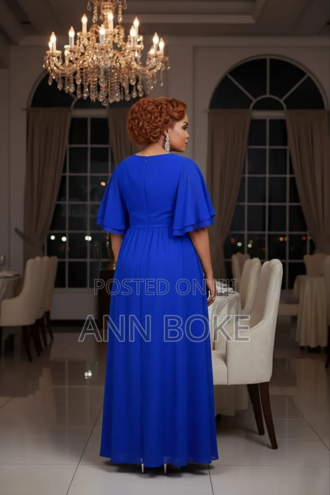 *Few PCS to Go* Original Chiffon With a Double-Layered Sleeves And