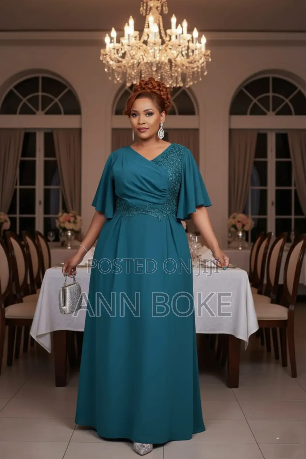 *Few PCS to Go* Original Chiffon With a Double-Layered Sleeves And