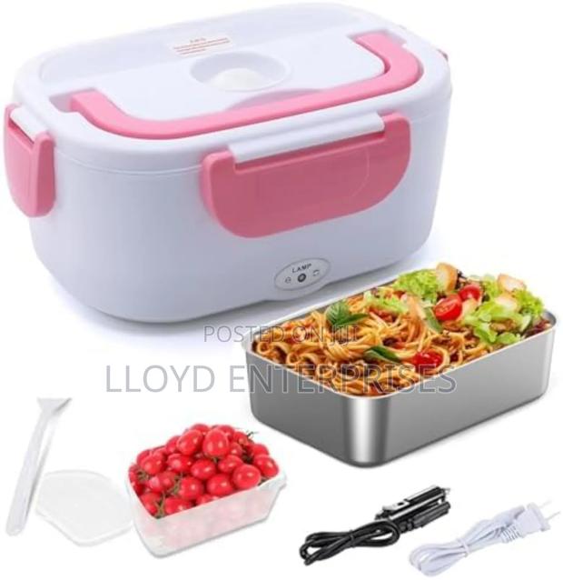 Electric Lunch Box With Metalic Liner - main view