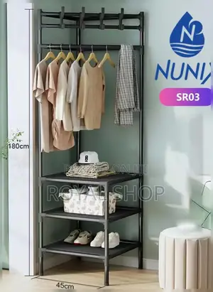Triangular Standing Corner Hanging Clothes