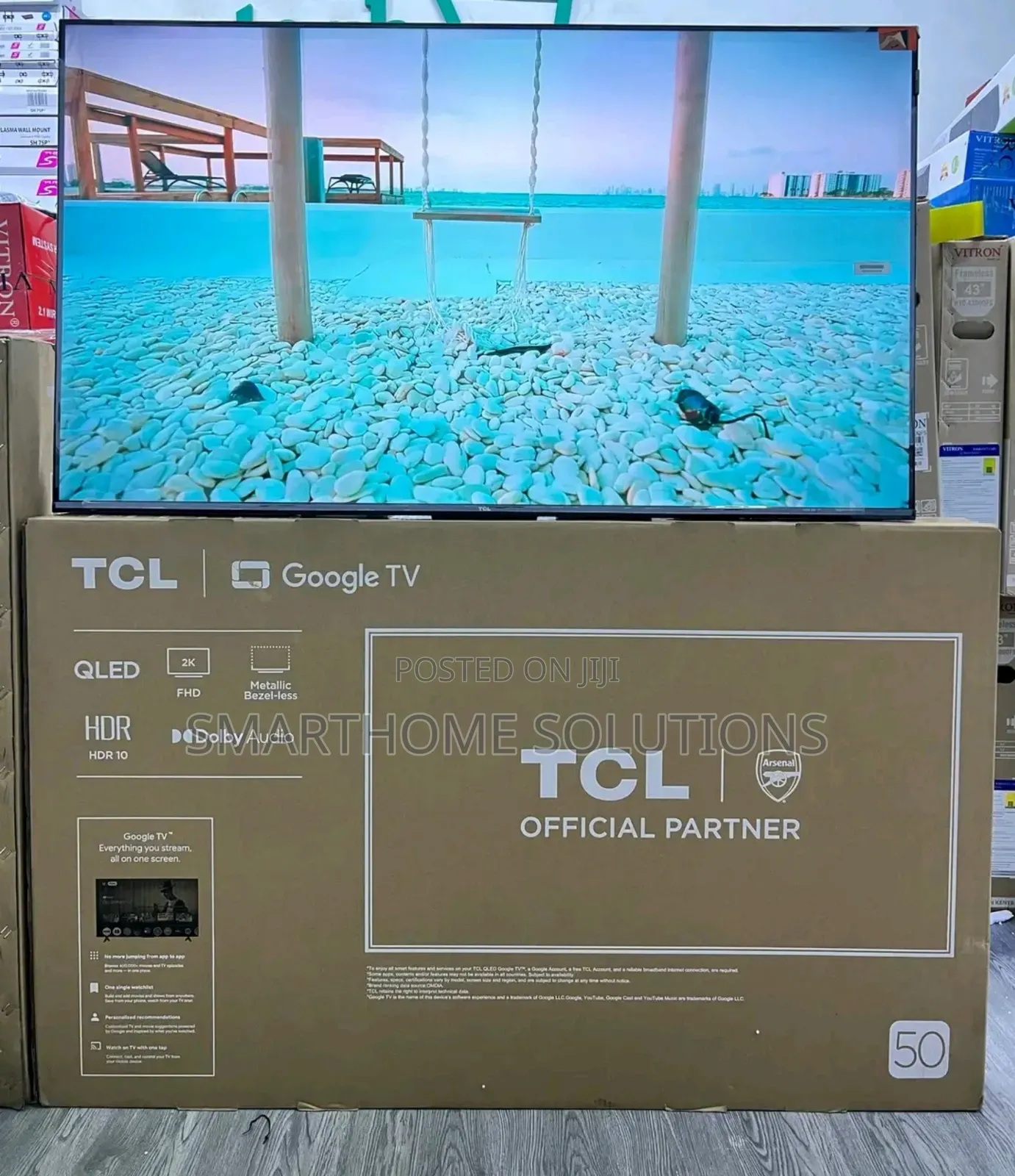 Tcl 50inch Qled Smart Tv