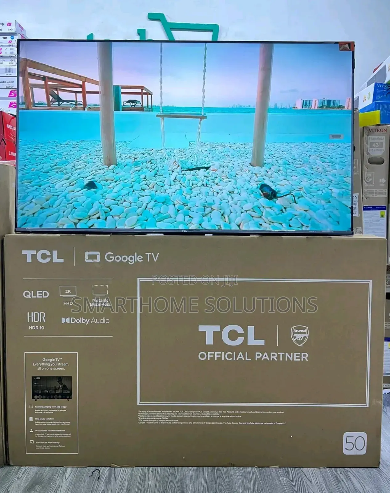 Tcl 50inch Qled Smart Tv