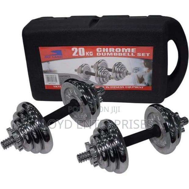 20kg Chrome Dumbells