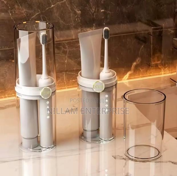 Acrylic Big Size Toothbrush Holder