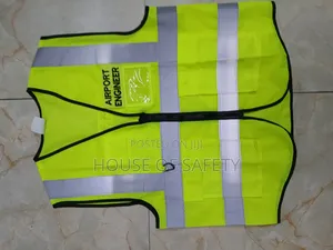 Luminous Green Safety Vests for Ladies