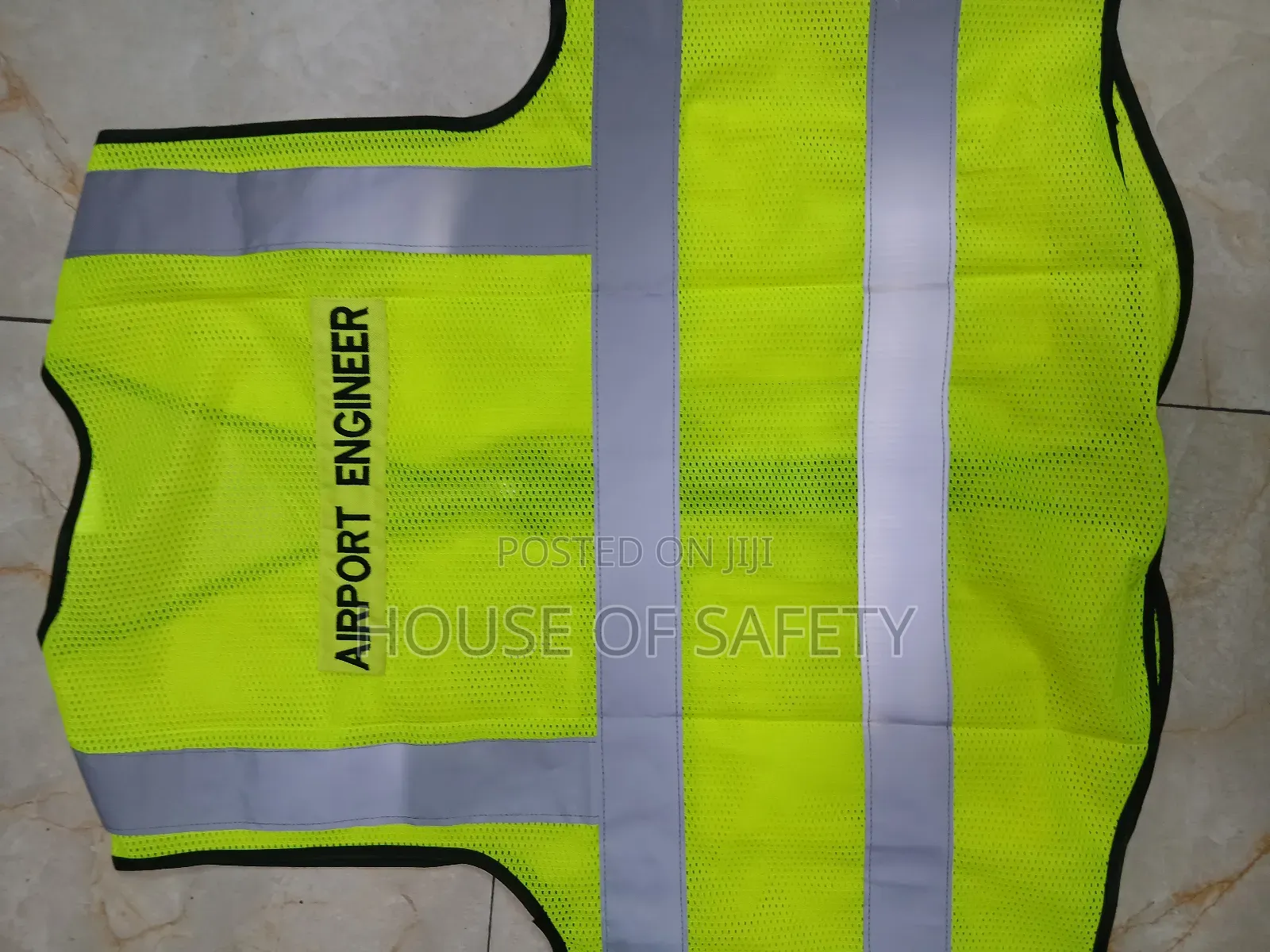 Luminous Green Safety Vests for Ladies