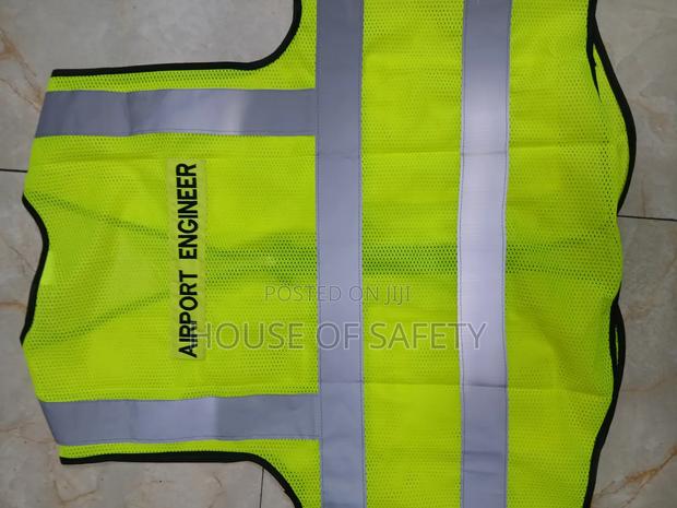 Luminous Green Safety Vests for Ladies - thumbnail 2