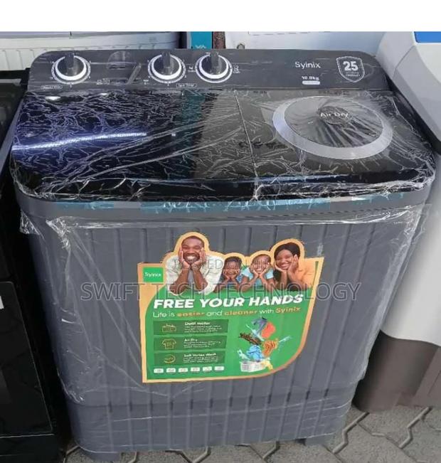 Washing Machine Syinix 10kg Wash N Spin Semi Automatic
