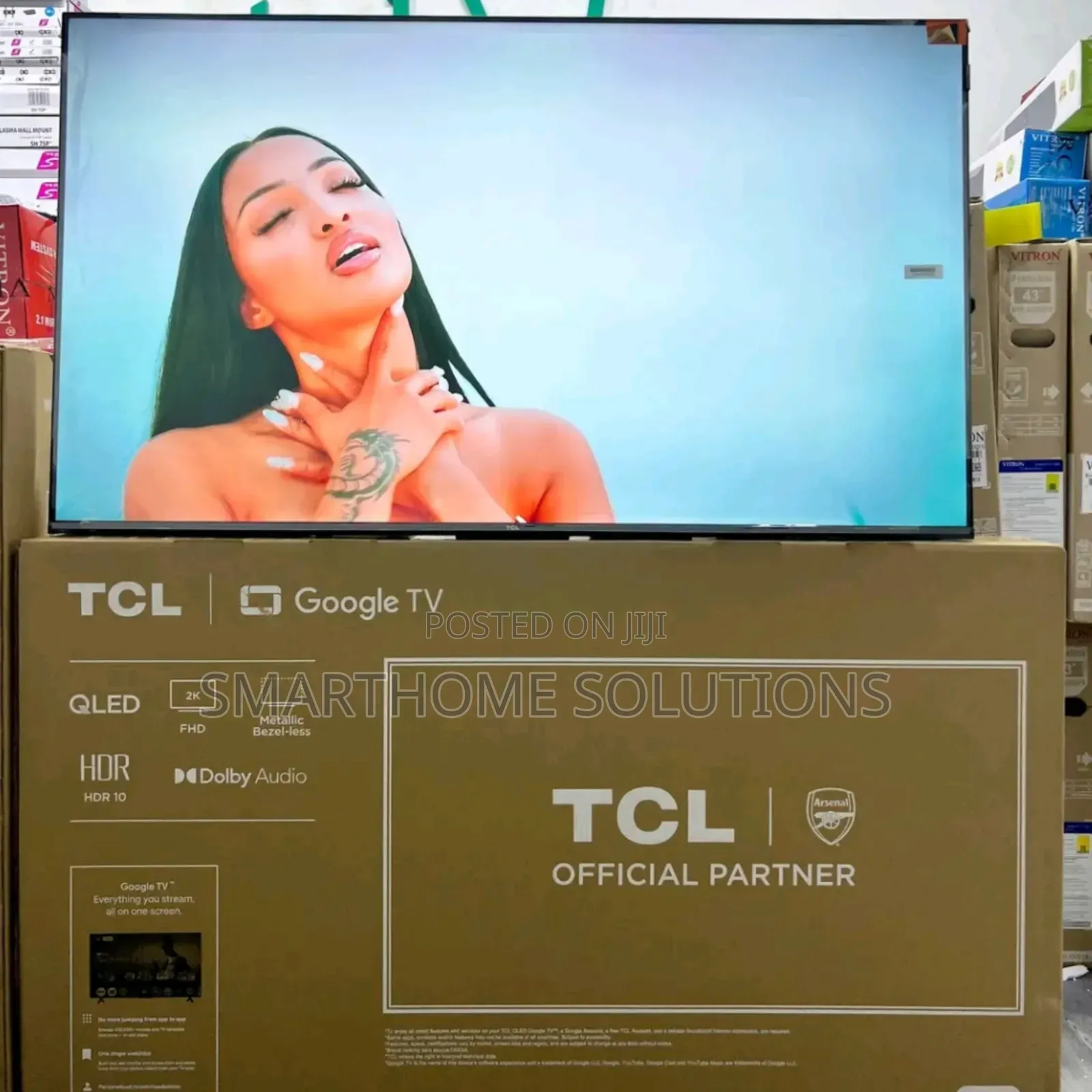 Tcl 50 Inches Qled Smart Google Tv