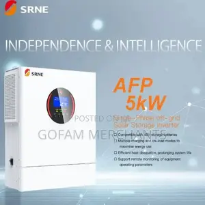 Srne 5kw Hybrid Inverter Single/Split Phase Low Voltage