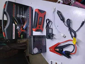 Portable Jump Starter – 99800mah Battery Booster With Led Light Usb